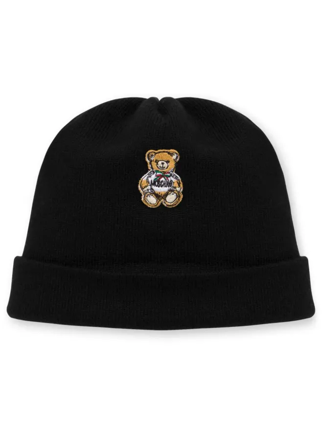 Moschino Moschino テディベア ヴァージンウール ビーニーの商品画像