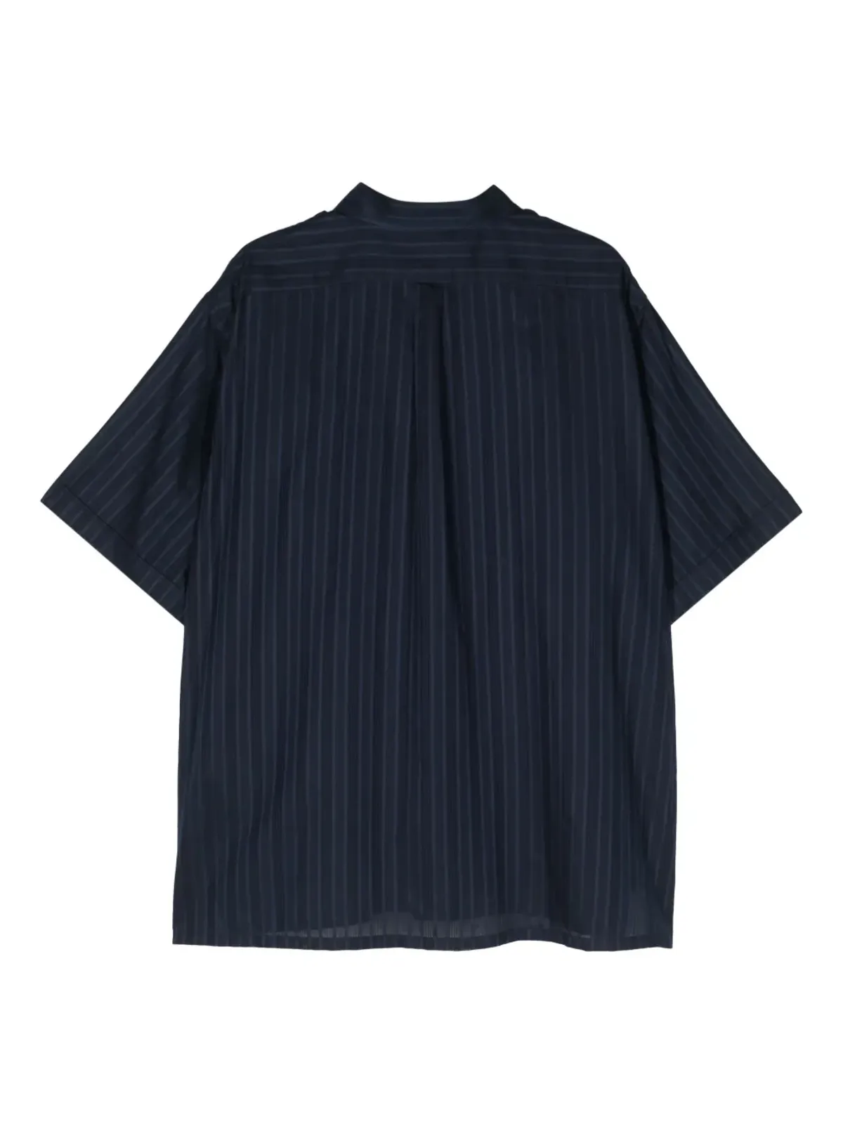 Givenchy ピンストライプ コットン シャツ ブルー - 画像2
