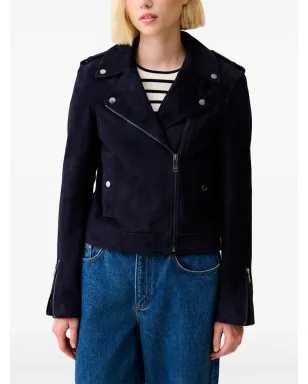 Claudie Pierlot スエード バイカージャケット - サムネイル5
