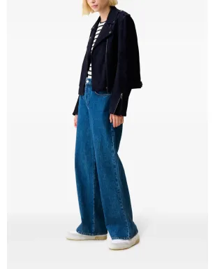 Claudie Pierlot スエード バイカージャケット - サムネイル3