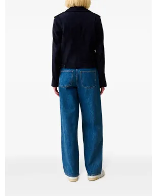 Claudie Pierlot スエード バイカージャケット - サムネイル4