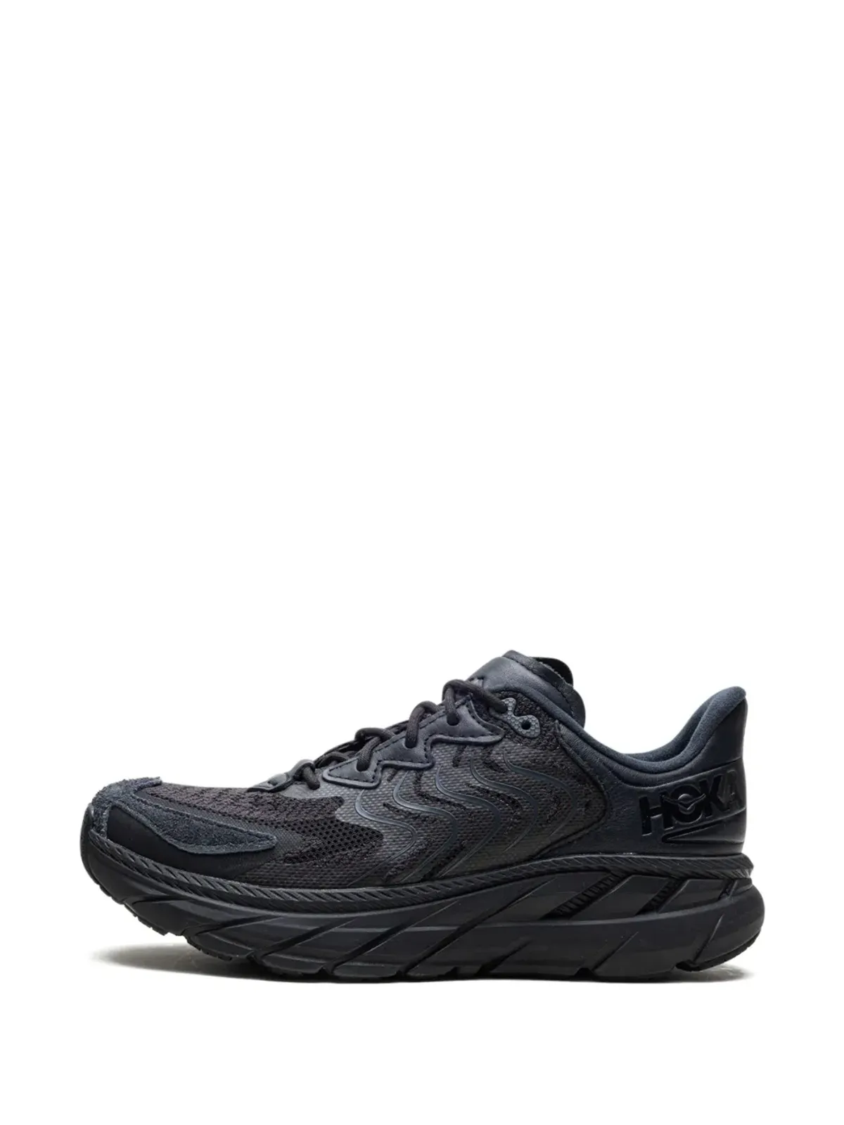 HOKA Clifton LS ブラック/アスファルト スニーカー - 画像5