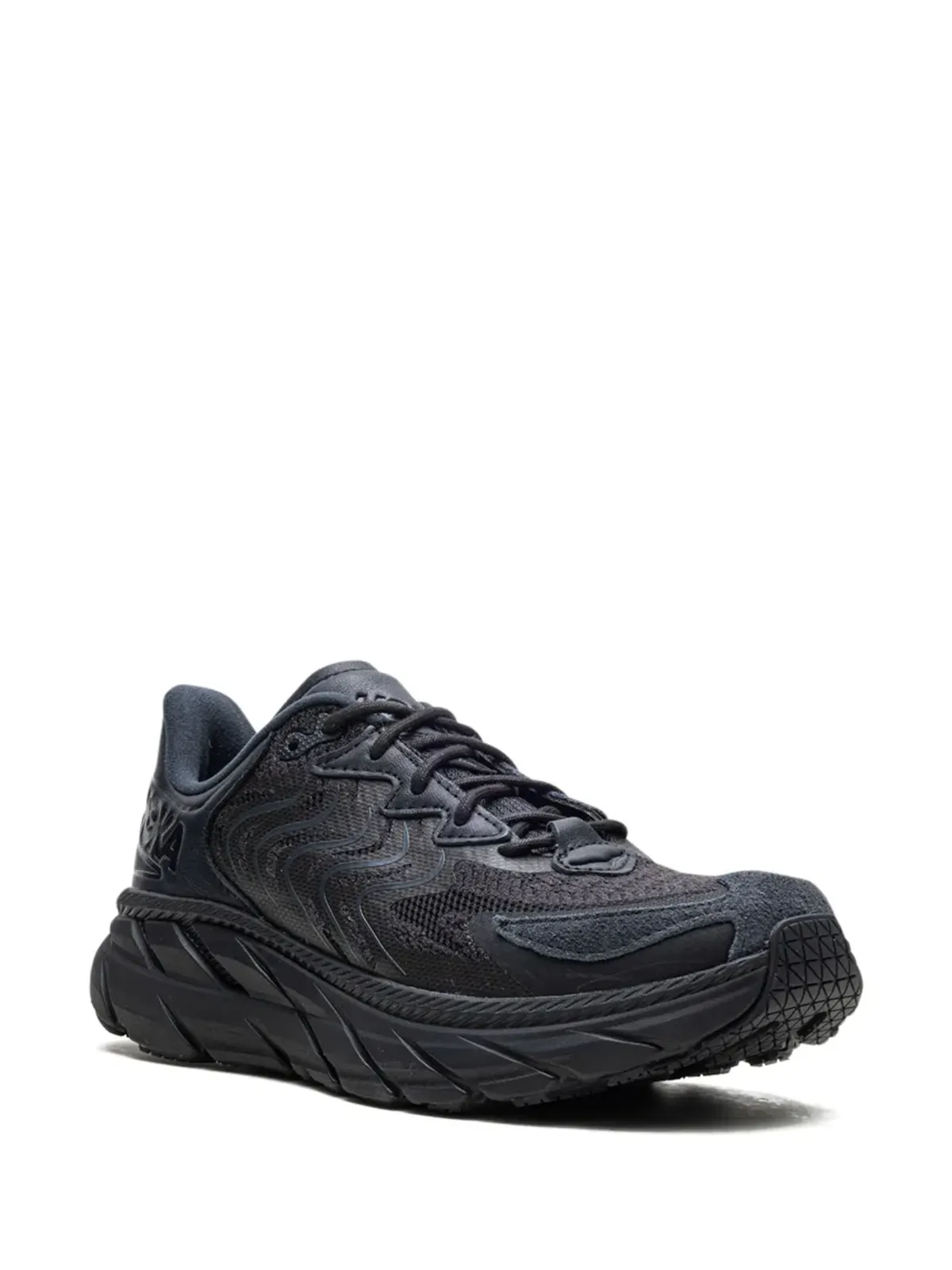 HOKA Clifton LS ブラック/アスファルト スニーカー - 画像2