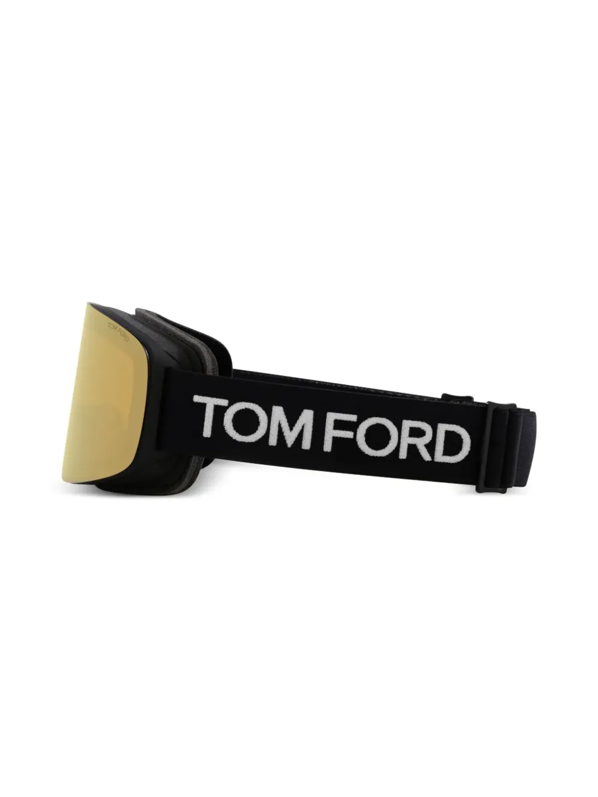 TOM FORD プリント入りスキーゴーグル ブラック - 画像3