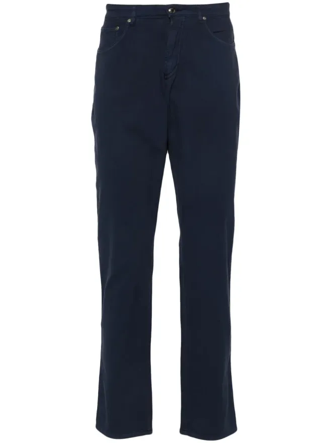 Hackett Hackett ミッドライズ・スリムフィット チノパンツ - Blueの商品画像