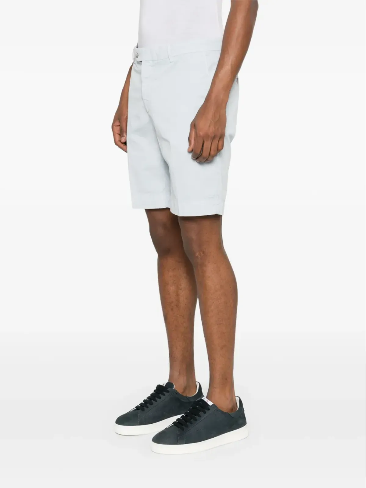 Hackett ミッドライズ ツイル チノショーツ ブルー - 画像3