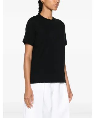 TOTEME クルーネック オーガニックコットン Tシャツ - ブラック - サムネイル3