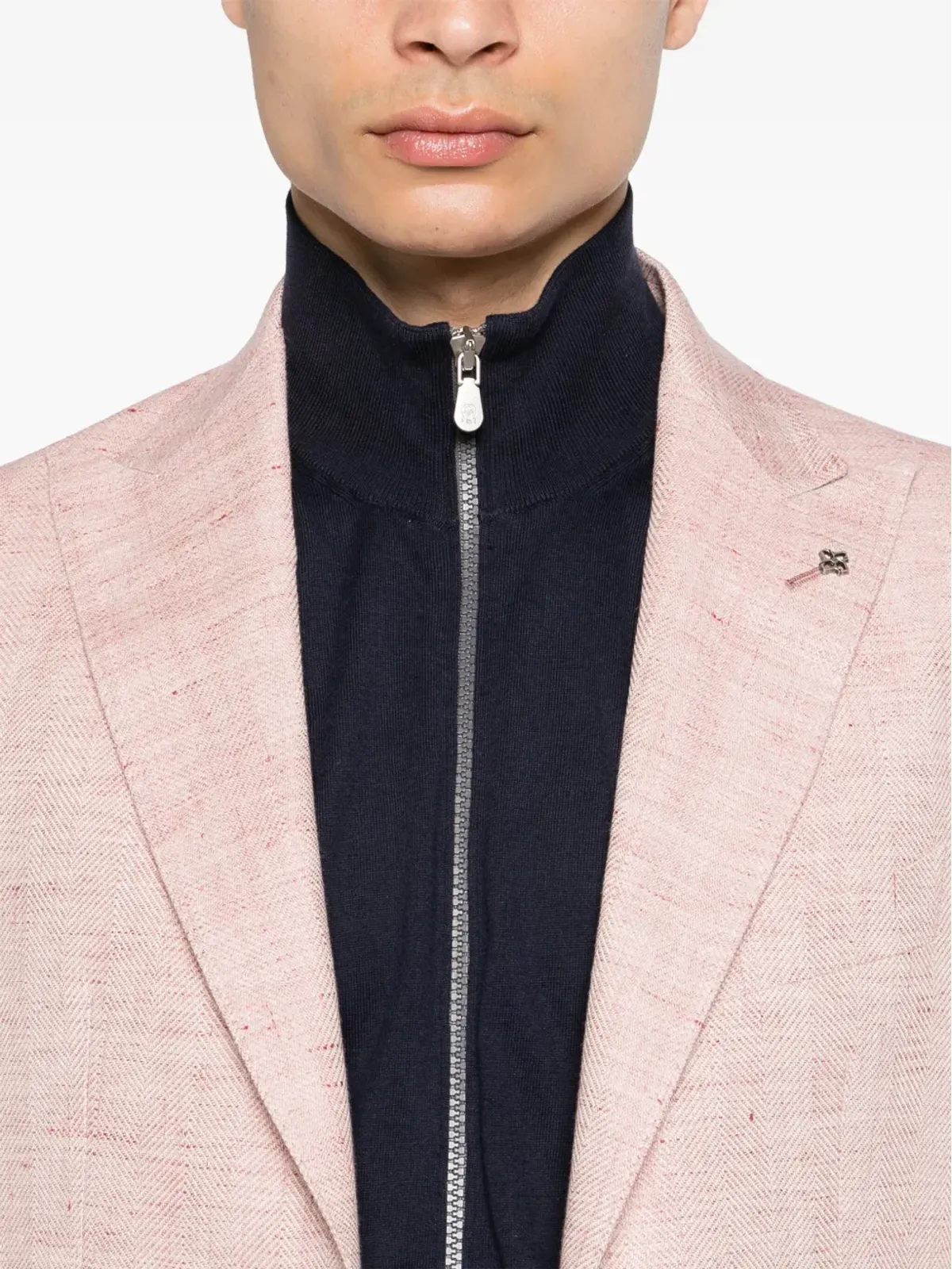 Brunello Cucinelli ジップアップ コットン カーディガン - ブルー - 画像5