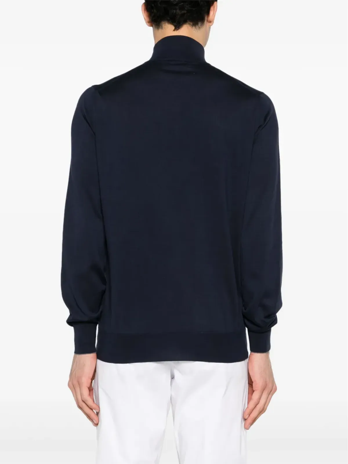 Brunello Cucinelli ジップアップ コットン カーディガン - ブルー - 画像4