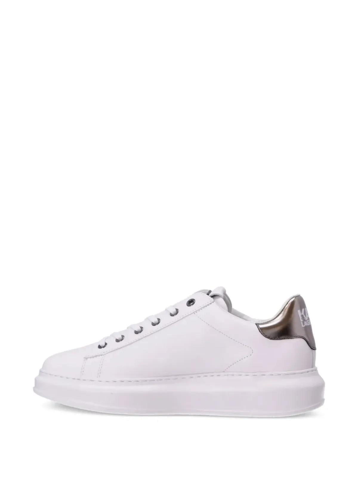Karl Lagerfeld Rue St-Guillaume Kapri レザー スニーカー - ホワイト - 画像3
