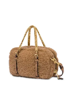Moschino ロゴレタリング フリース トートバッグ - サムネイル2
