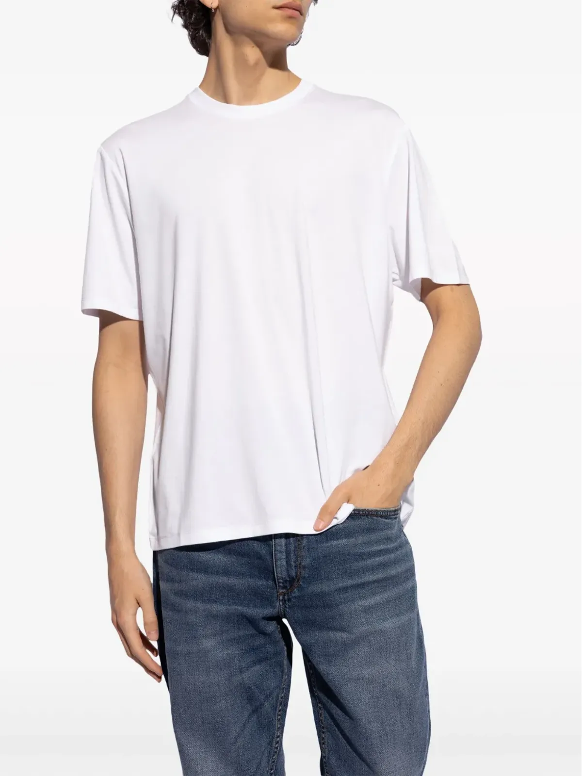 rag & bone クルーネック半袖Tシャツ - 画像3
