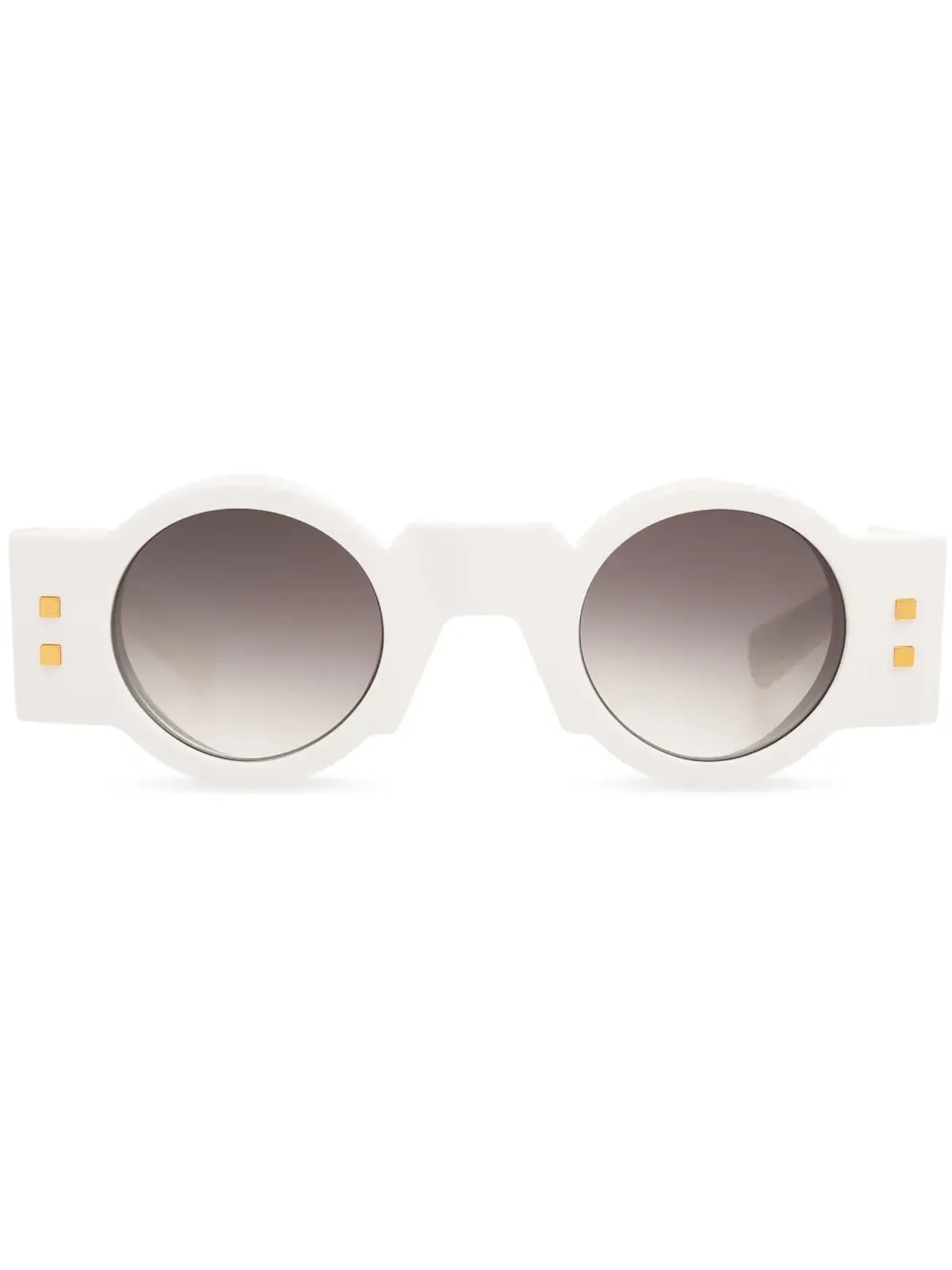Balmain Eyewear オリヴィエ ラウンドフレーム サングラス - 画像1