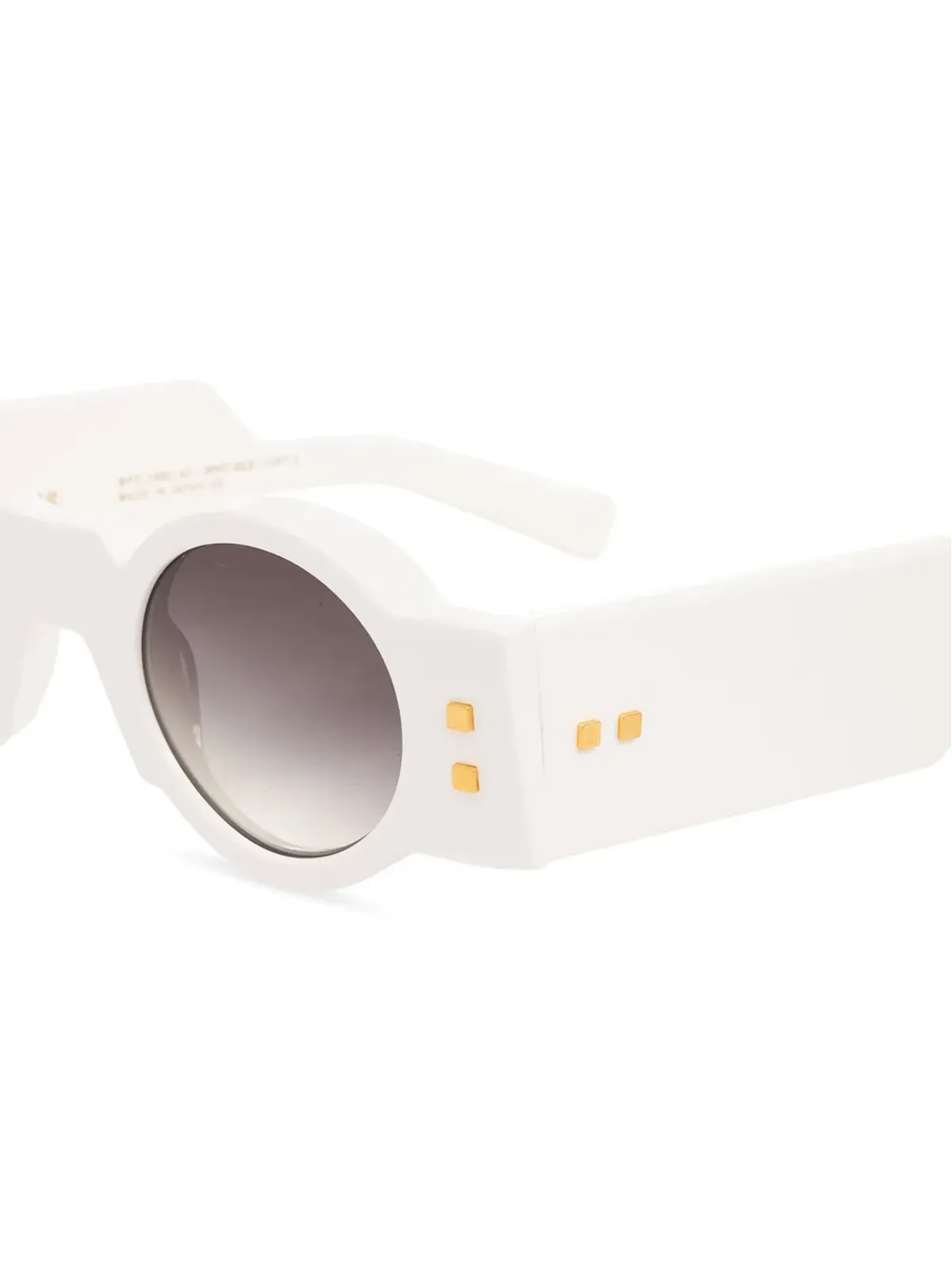 Balmain Eyewear オリヴィエ ラウンドフレーム サングラス - 画像2