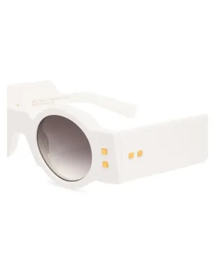 Balmain Eyewear オリヴィエ ラウンドフレーム サングラス - サムネイル2