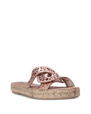 Karl Lagerfeld Souk Interlok Loop espadrille slides - Pink - サムネイル2