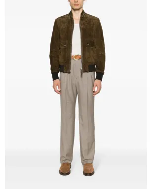 Saint Laurent プリーツ入りウール テーラードパンツ - サムネイル2