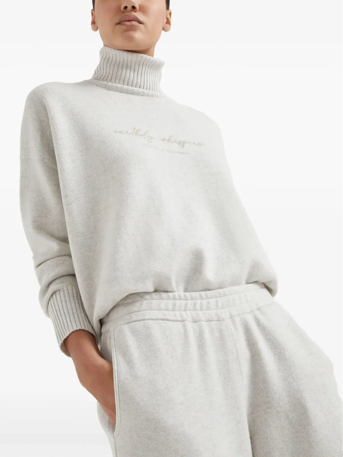 Brunello Cucinelli トラックパンツ - ホワイト - 画像5