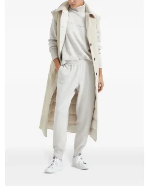 Brunello Cucinelli トラックパンツ - ホワイト - サムネイル2