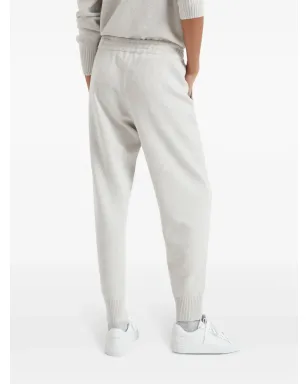 Brunello Cucinelli トラックパンツ - ホワイト - サムネイル4