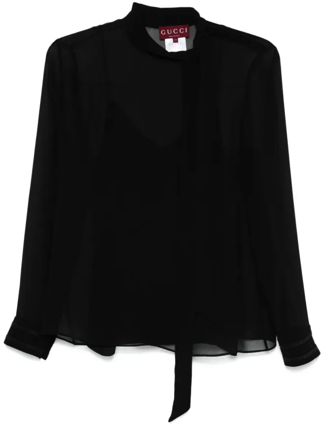 Gucci Gucci シルクブラウスの商品画像