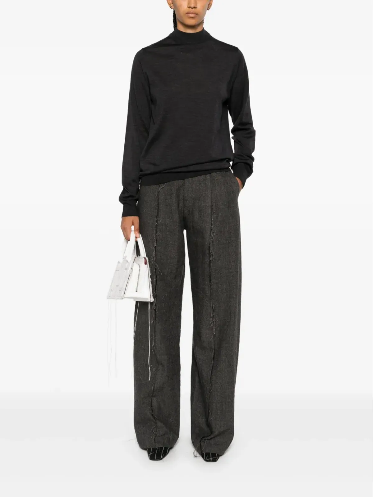R13 露出ステッチパンツ - 画像2