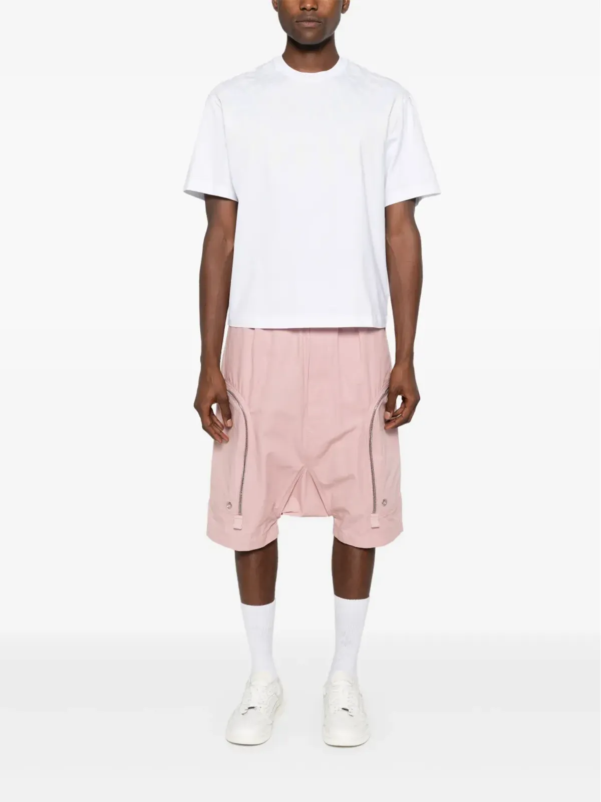 Neil Barrett Thunderbolt-print cotton T-shirt - White - 画像2
