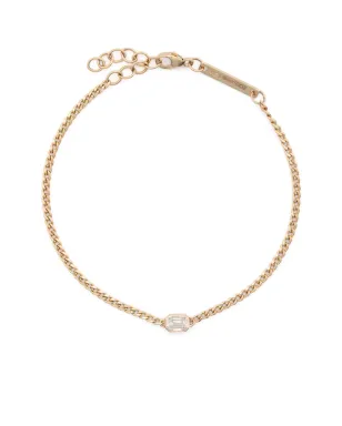 Zoë Chicco 14kt イエローゴールド ダイヤモンド チェーン ブレスレット - サムネイル1