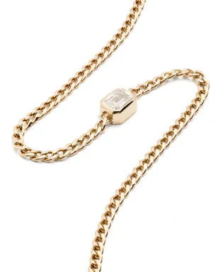 Zoë Chicco 14kt イエローゴールド ダイヤモンド チェーン ブレスレット - サムネイル3
