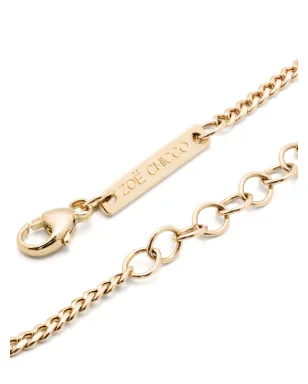Zoë Chicco 14kt イエローゴールド ダイヤモンド チェーン ブレスレット - サムネイル4