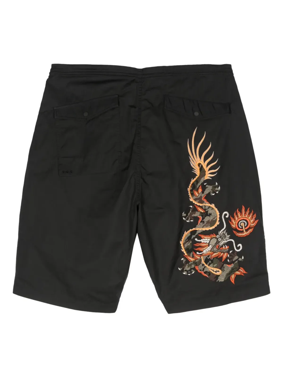 Maharishi オリジナルドラゴンショーツ - ブラック - 画像2
