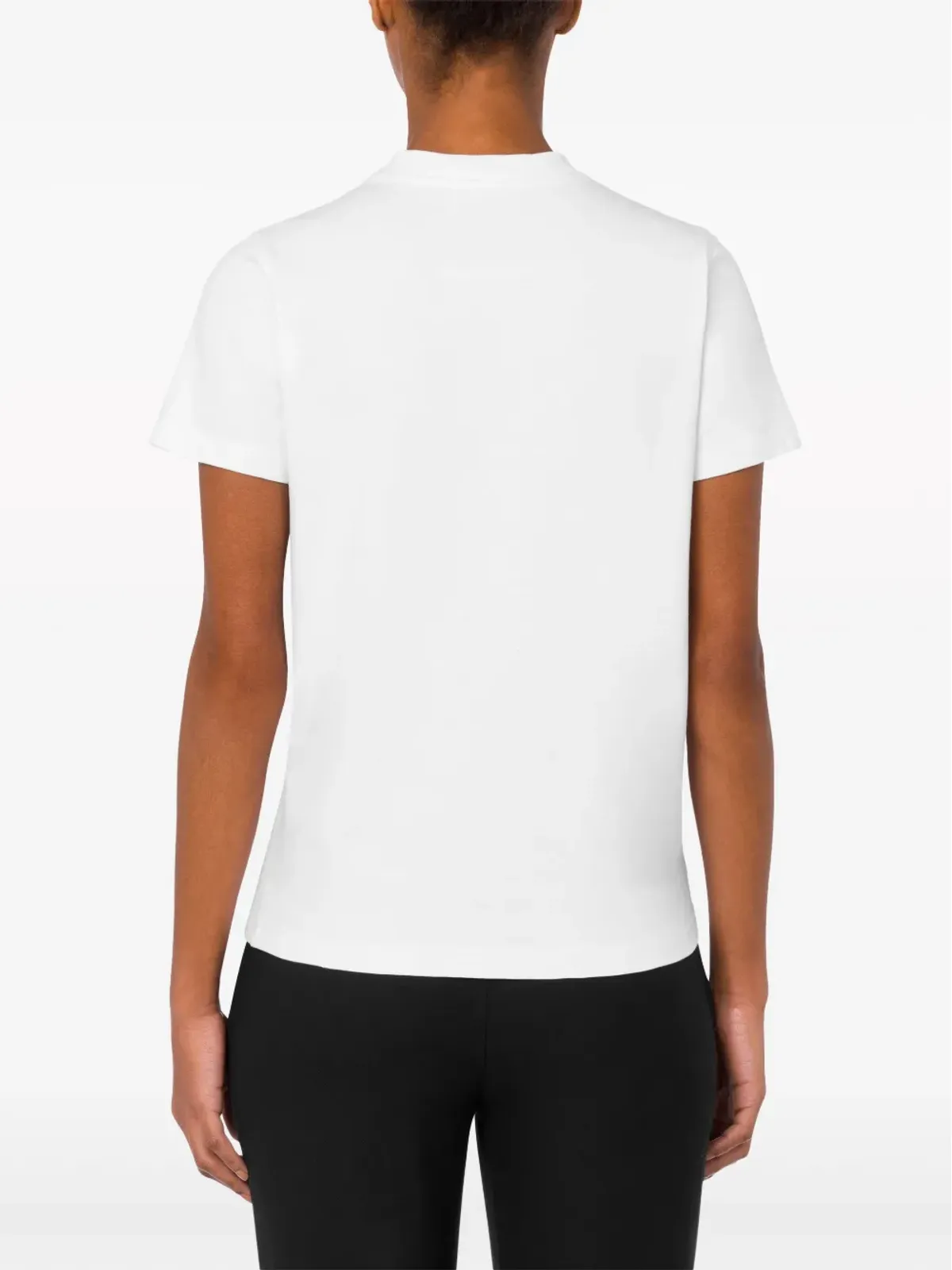 Moschino バーコードプリント コットンTシャツ - 画像3