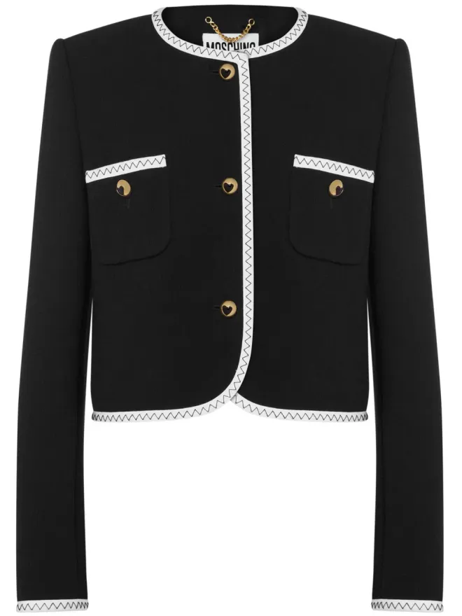 Moschino Moschino シングルブレストジャケット ブラックの商品画像