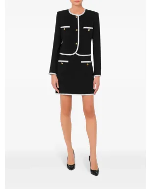 Moschino シングルブレストジャケット ブラック - サムネイル2
