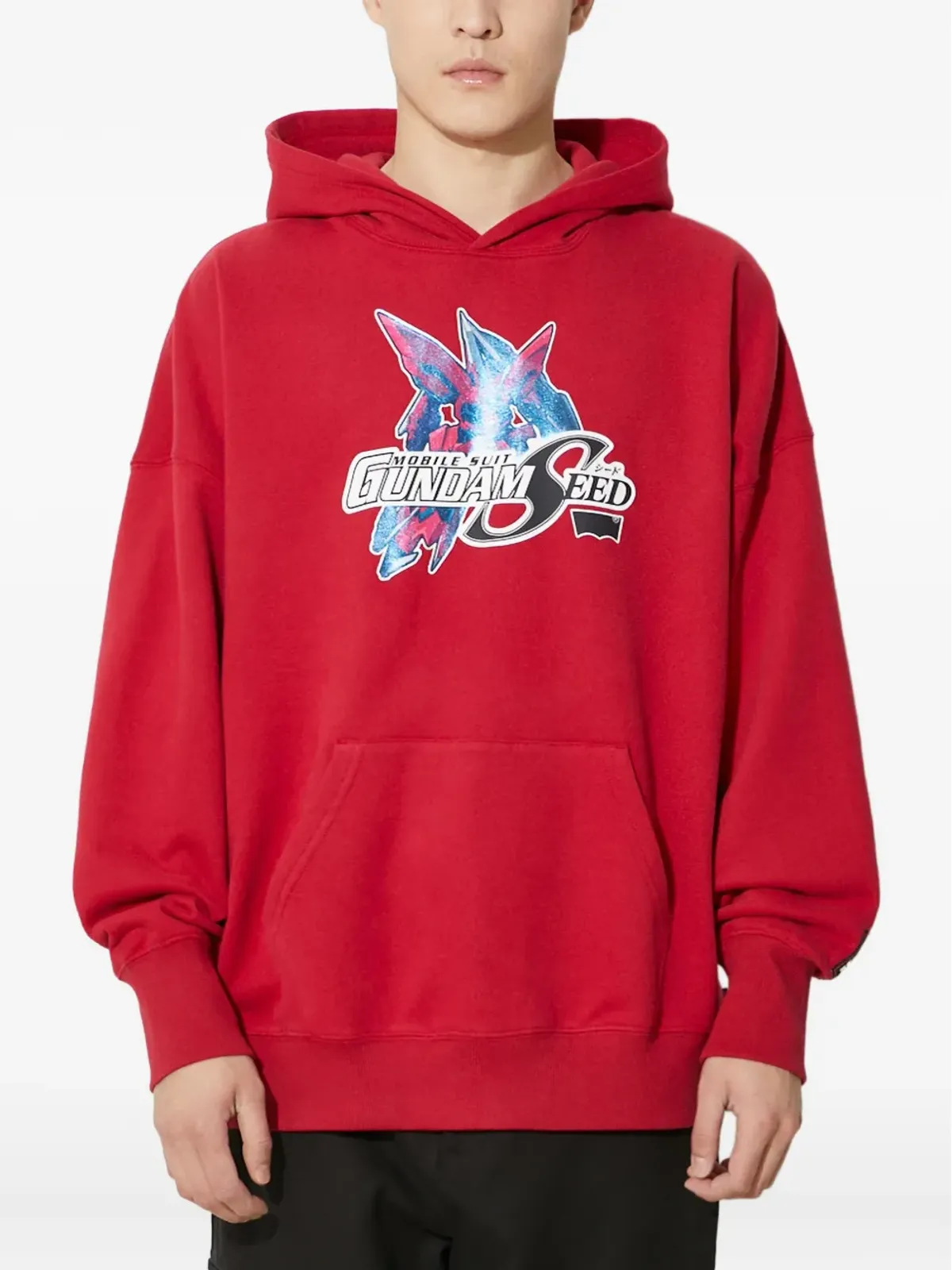 Levi's x Gundam Seed グラフィック パーカー - レッド - 画像1