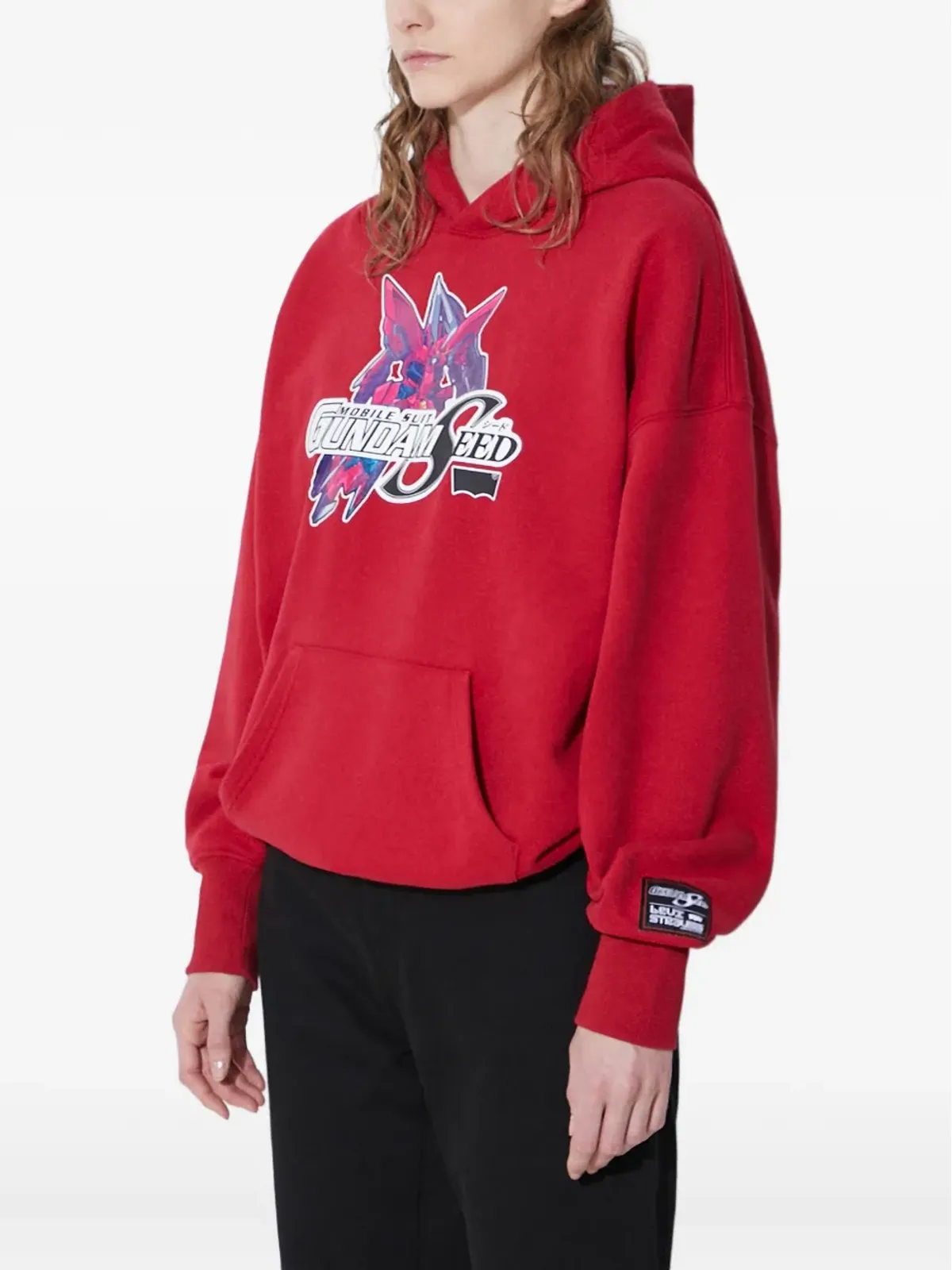 Levi's x Gundam Seed グラフィック パーカー - レッド - 画像3