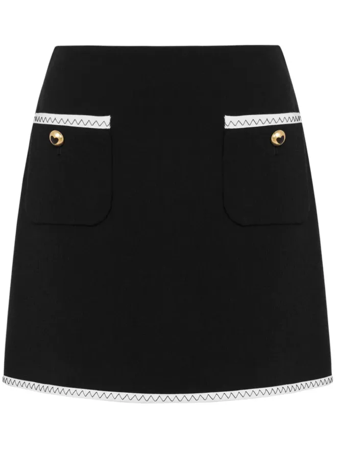Moschino Moschino ハイライズミニスカート ブラックの商品画像