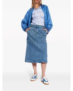 Maison Kitsuné Surf Collage コットン タンクトップ - ブルー - サムネイル2