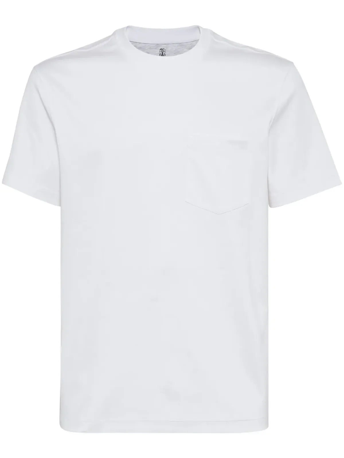 Brunello Cucinelli パッチポケット クルーネック Tシャツ - 画像1