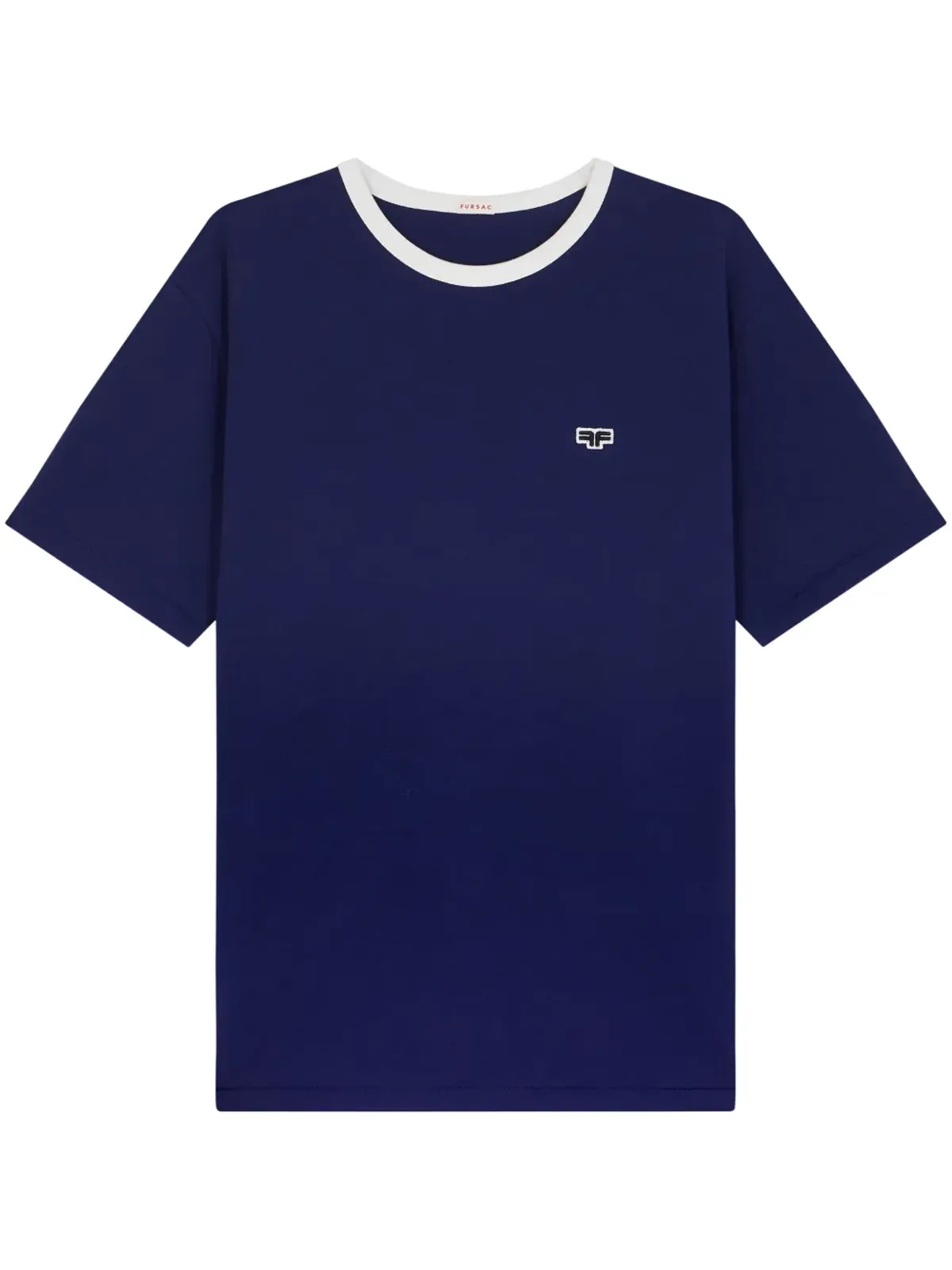 FURSAC ロゴパッチ付きオーガニックコットンTシャツ - 画像1