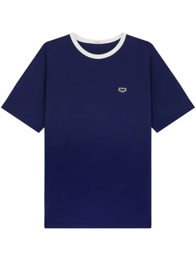 FURSAC FURSAC ロゴパッチ付きオーガニックコットンTシャツの商品画像