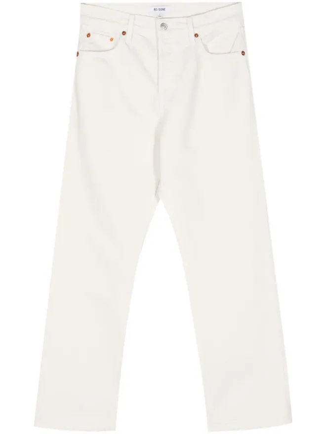 RE/DONE RE/DONE イージー・ストレートレッグ・クロップドジーンズの商品画像