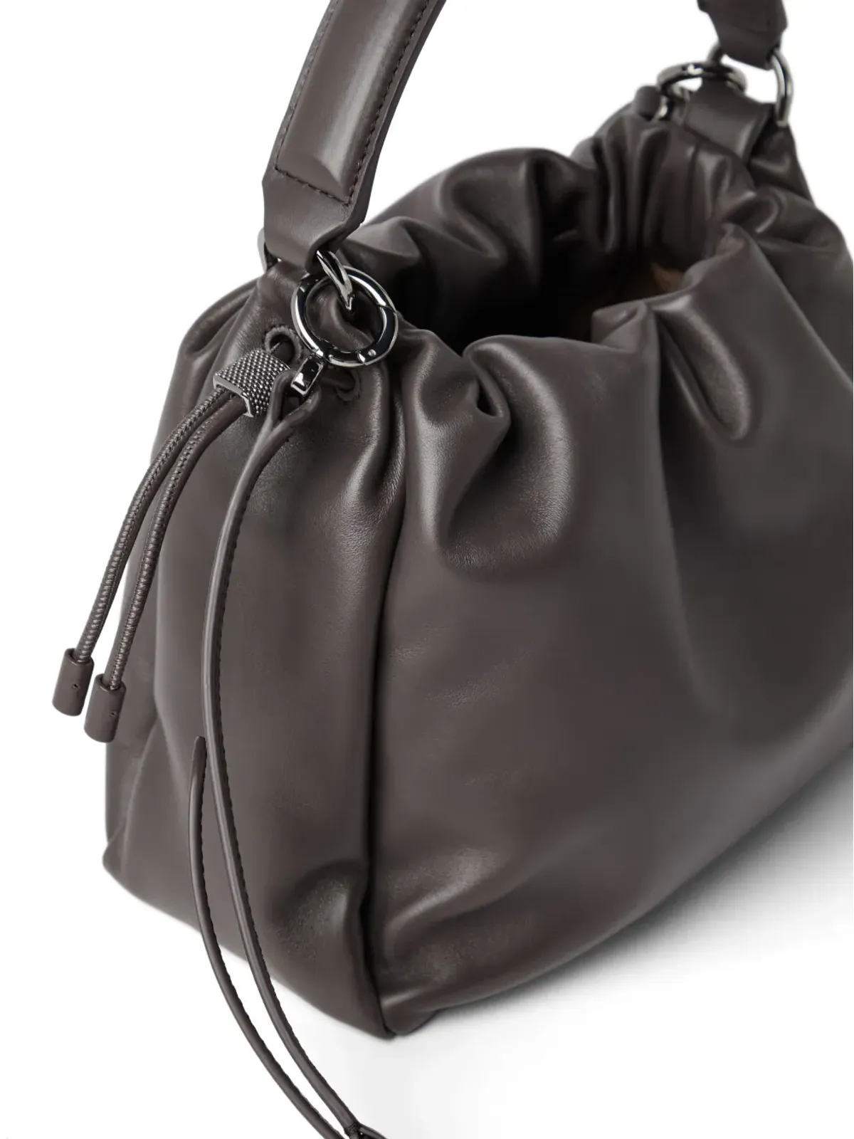 Brunello Cucinelli メロー バケットバッグ - 画像4