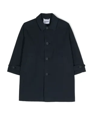 Aspesi Kids ロゴパッチ トレンチコート - サムネイル1