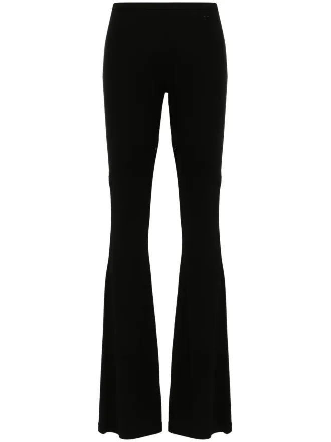 Courrèges Courrèges Ellipse ブートカットパンツ ブラックの商品画像