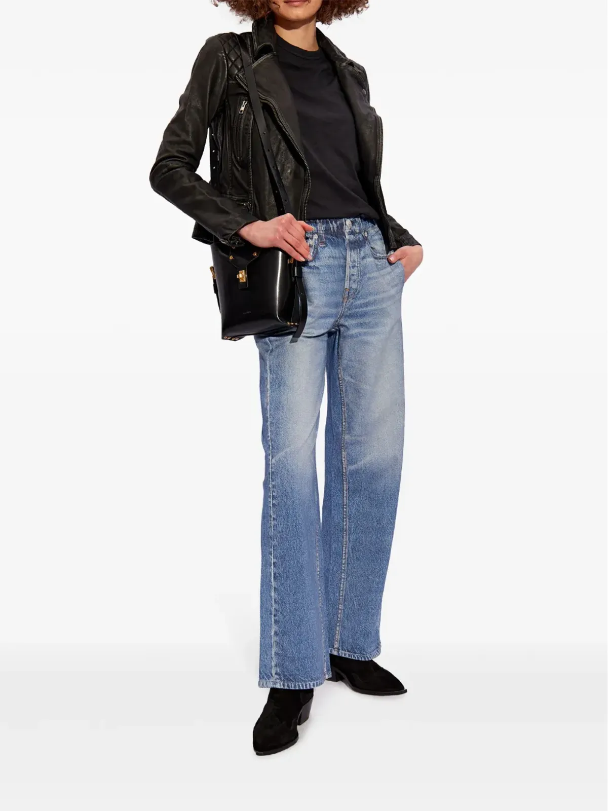 rag & bone ミニスラブ クルーネック Tシャツ - 画像2