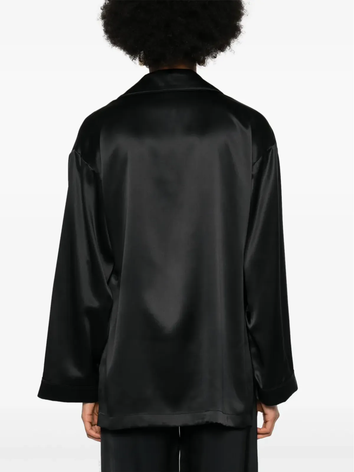 Max Mara Vasaio Vネック長袖シャツ - 画像4
