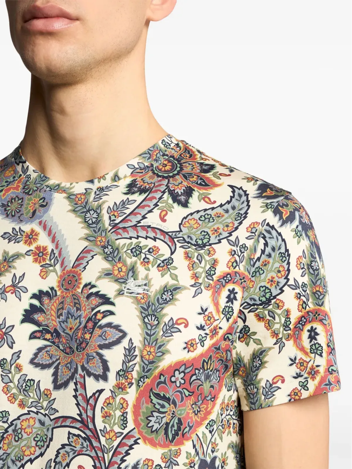 ETRO 花柄ペイズリープリント Tシャツ - ニュートラル - 画像4