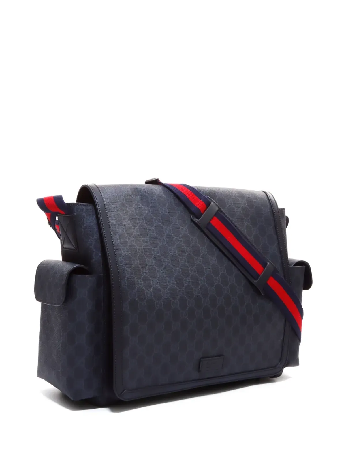 Gucci ビンテージ GG Supreme ショルダーバッグ - ブラック - 画像3