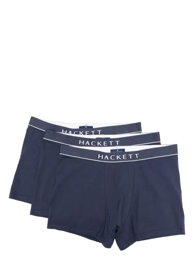 Hackett Hackett ロゴウェストバンド コットンブリーフス（3枚組）の商品画像